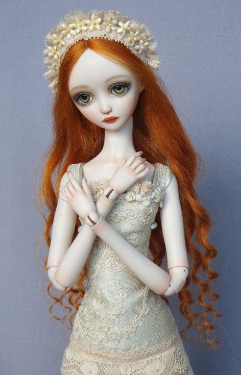 porcelain ball jointed doll